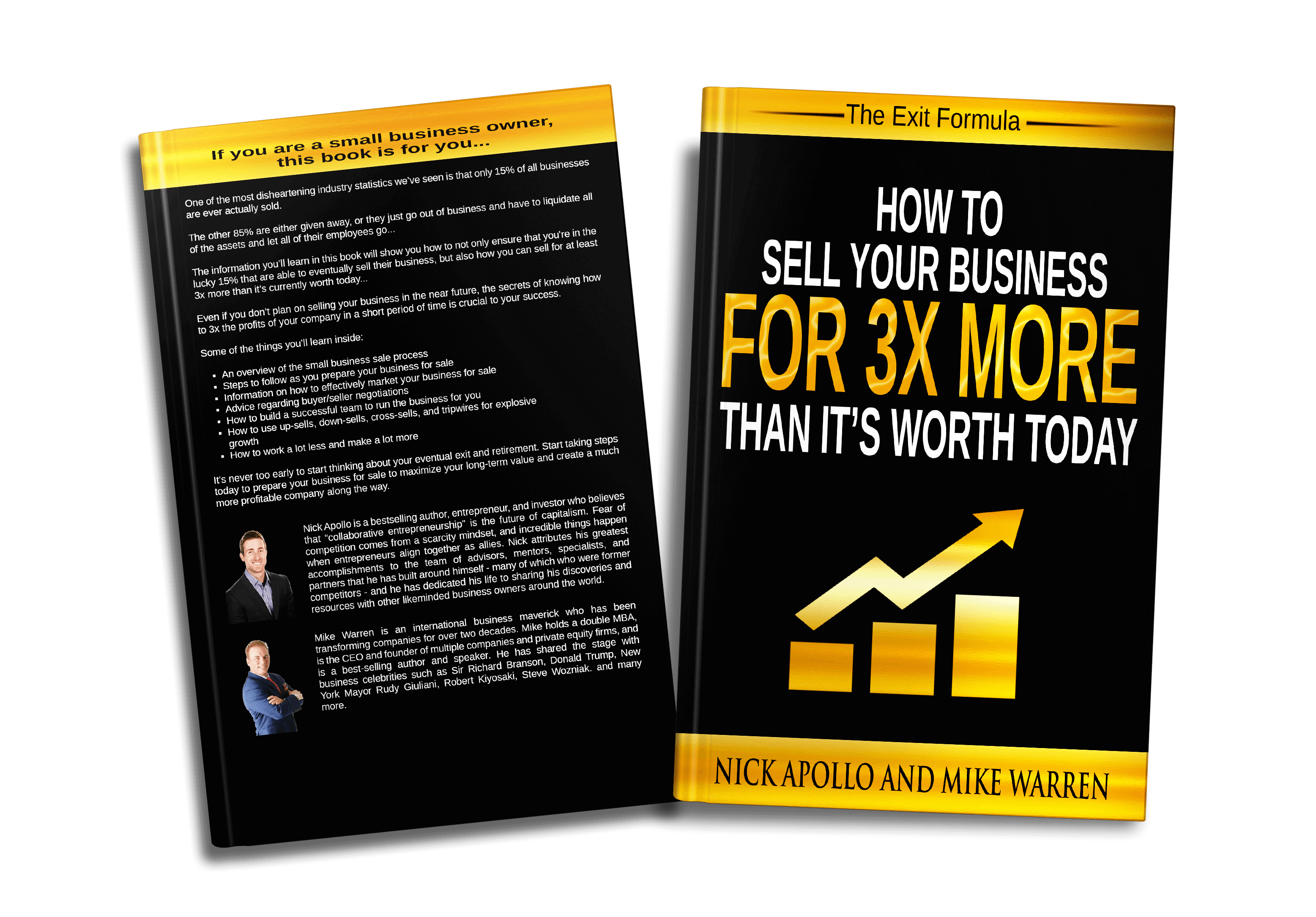 How To Sell Your Business For 3x More Than It's Worth Today - Free Book Giveaway with Complimentary Coaching Call