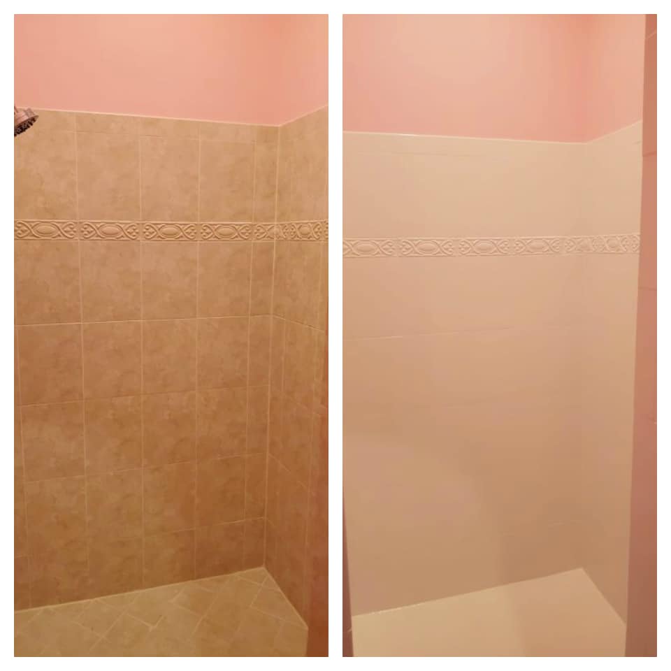 shower stall refinishing