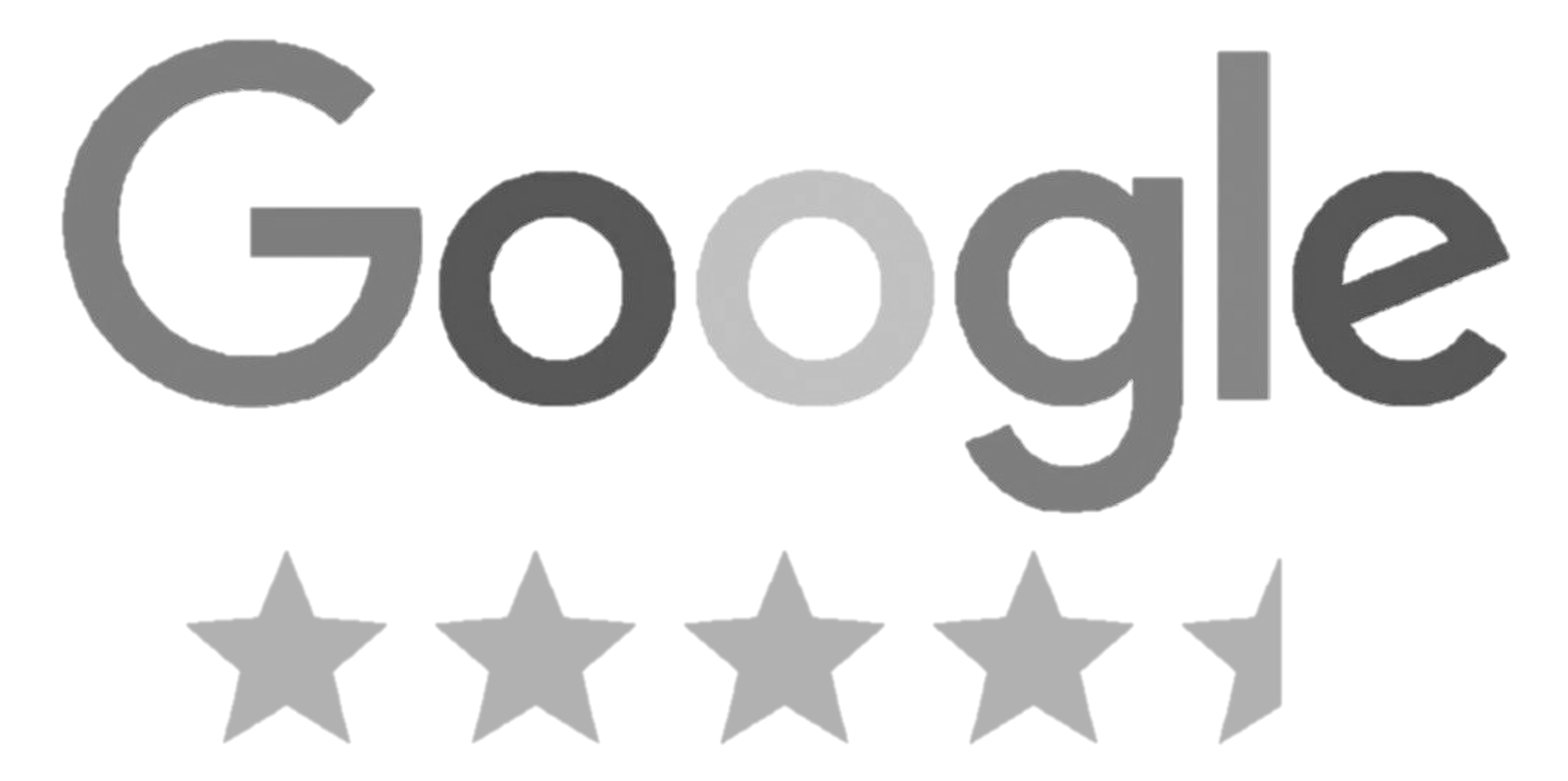 google 4.5 star badge