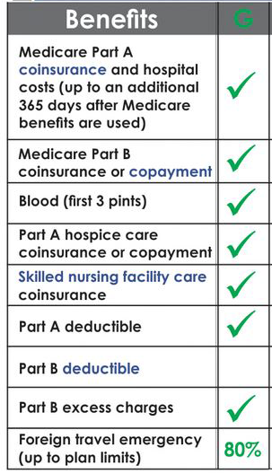 Medigap Plan G