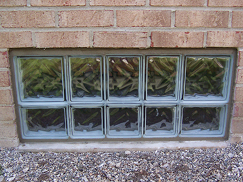 Glass Block Construction Installation Repair Shelby Township 