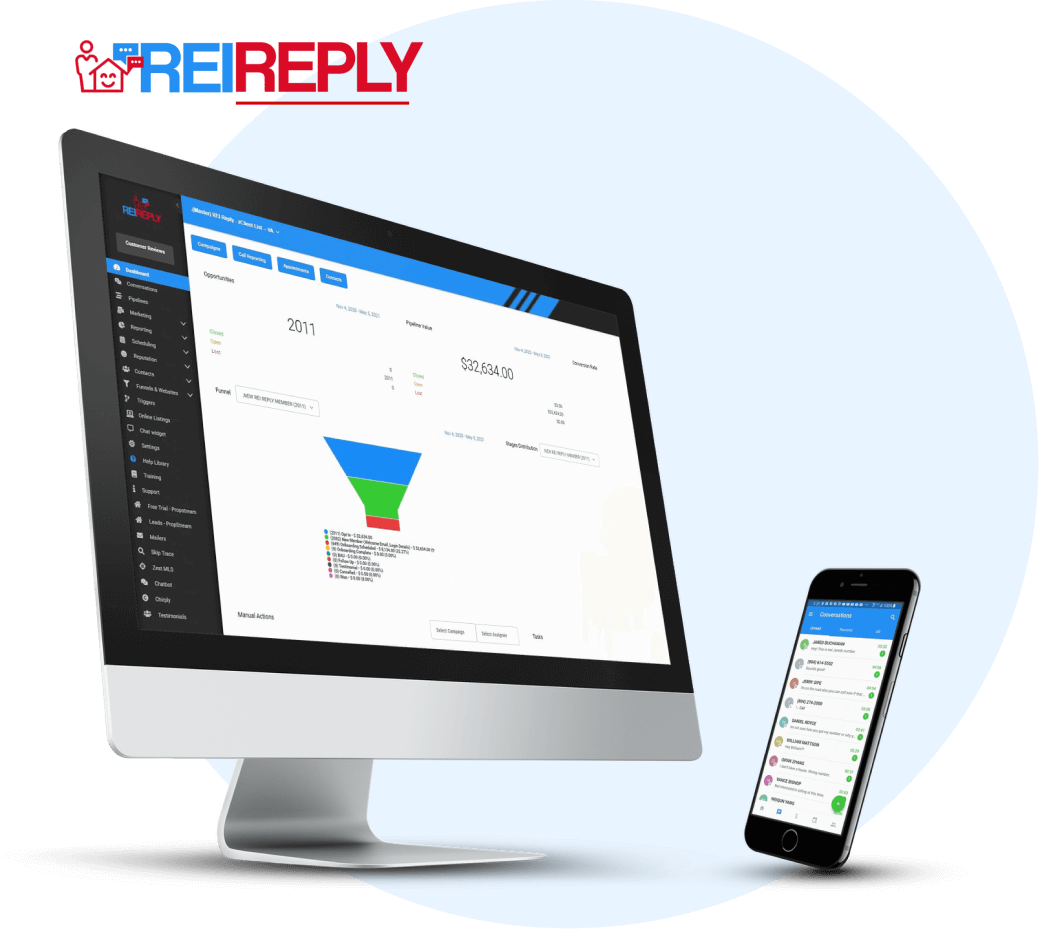 REI Reply AllInOne Software for Real Estate Investors